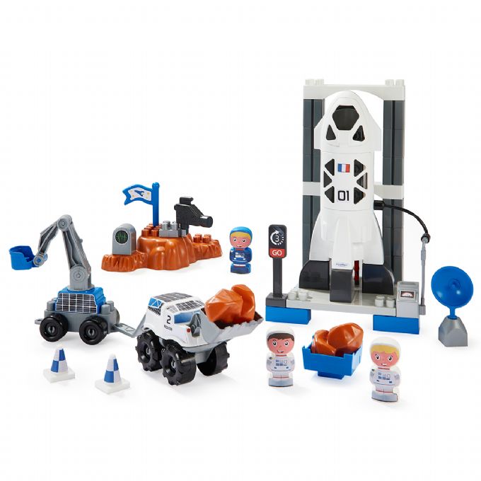 Rymdstation med figurer version 12