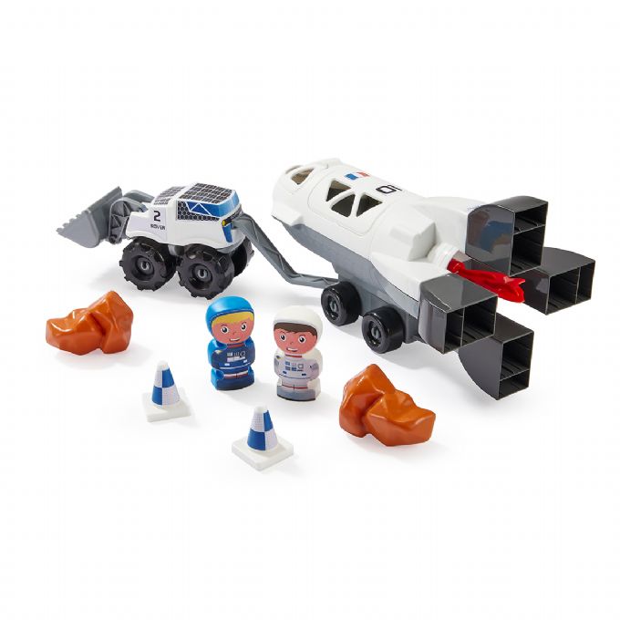 Rymdstation med figurer version 5