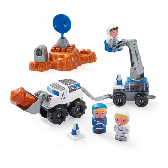 Rymdstation med figurer version 9