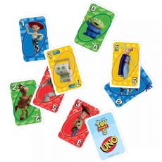 Mattel Uno Spel Pixar Toy Story JLN03 box