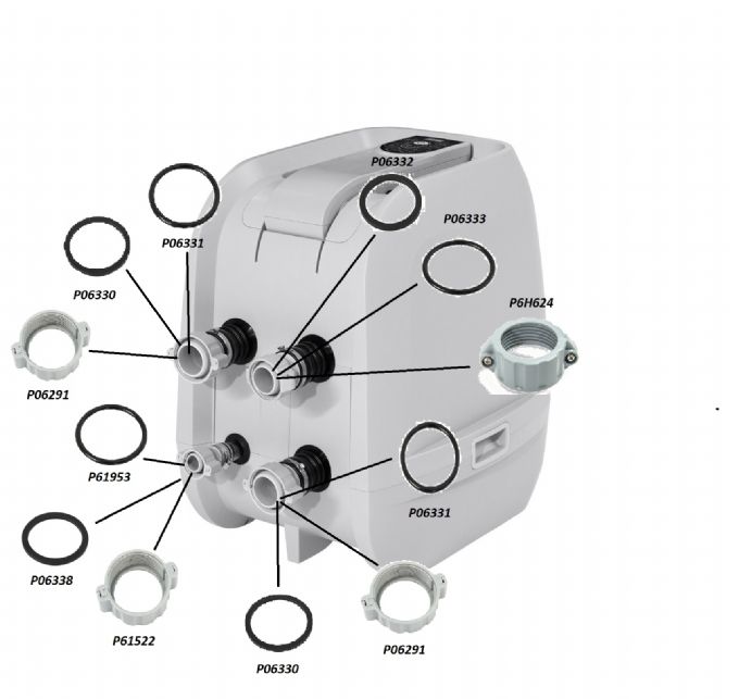 Lay-Z-Spa Hydrojet Heater Pump Wifi version 2