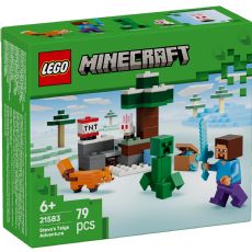 LEGO byggklossar Minecraft 21583 box