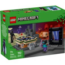 LEGO byggklossar Minecraft 21584 box