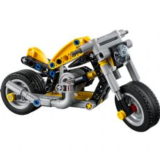Gul motorcykel