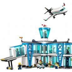 Flygplats med flygplan