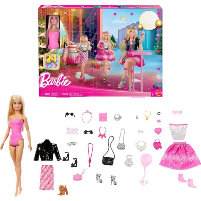 Barbie Fashionista Julkalender 2025 version 1