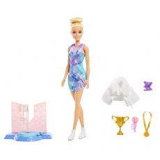 Barbie Docka med Isdubbar i Plyschansikte