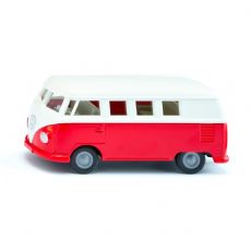 Siku VW T1 Buss r�d/vit 1:50
