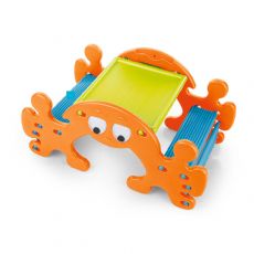 2-i-1 Picknickbord Och Gungbr�da