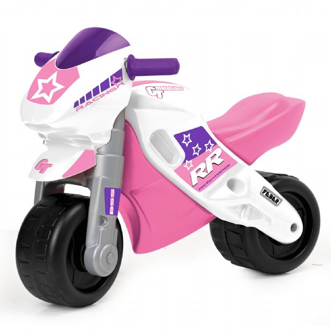 Springcykel, rosa version 1