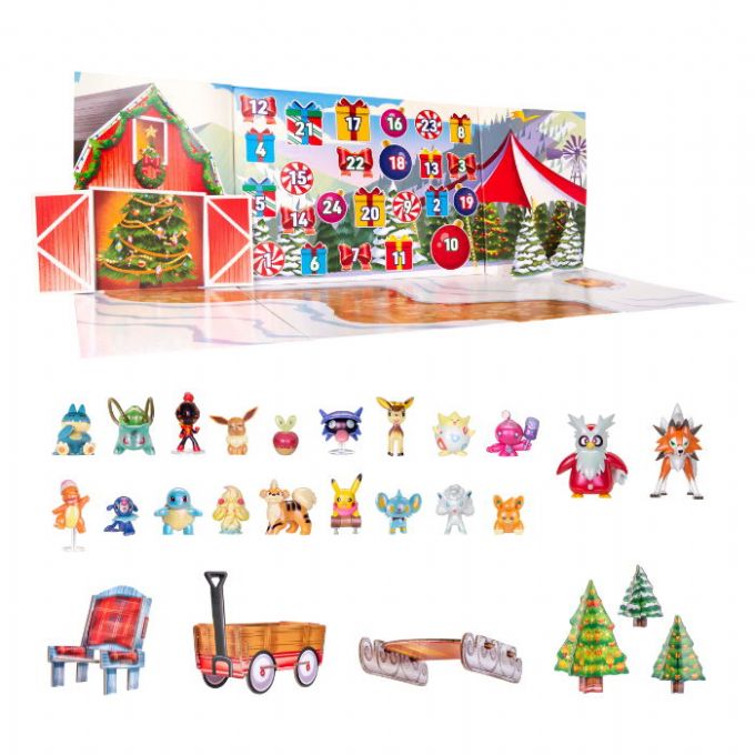 Pokmon Deluxe Julkalender 2025 version 2