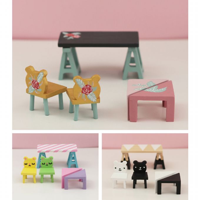 Lundby DIY Bord+Stolar Lundby dukkehus 609064 Shop Lundby DIY Bord+Stolar Lundby dukkehus 609064 Shop