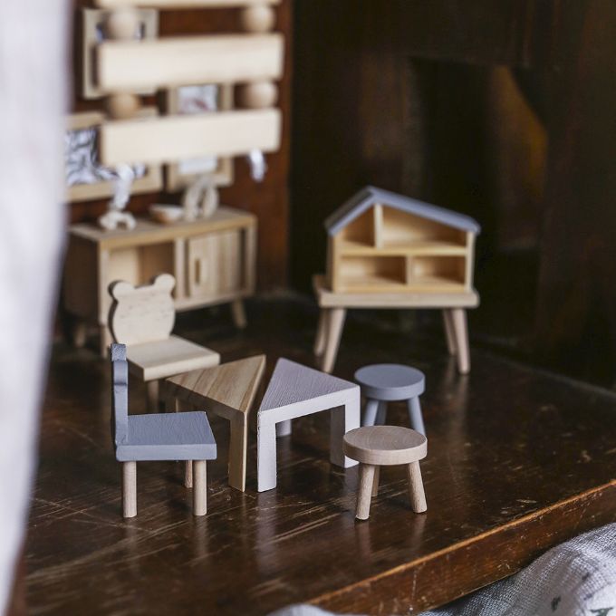 Lundby DIY Bord+Stolar Lundby dukkehus 609064 Shop Lundby DIY Bord+Stolar Lundby dukkehus 609064 Shop
