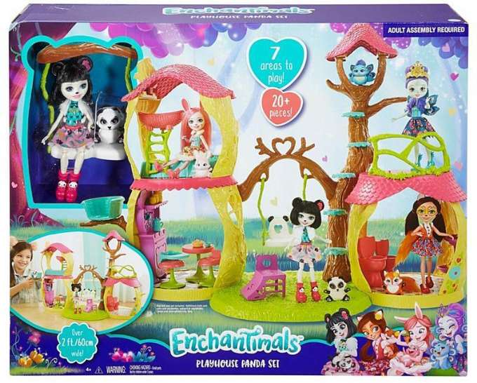 Enchantimals Prue Panda Forest - Enchantimals Dollhouse FNM92 Shop ...